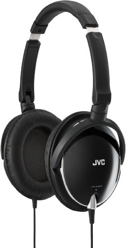 JVC High Quality Lightweight Headphones - Black