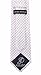 Scott Allan Collection Checkerboard Ties for Men - Woven Necktie - Beige