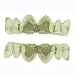 Silver plated Grillz top & bottom set grills bling