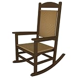 Presidential Rocker (with woven seat and back) Frame Color: Sand Presidential Rocker (with woven seat and back) Frame Color: Sand