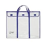 Carson-Dellosa Publishing CD-5638 Clear Vinyl Bulletin Board Decorations Storage Bag with Carry Handles, 30x24