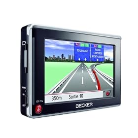 BECKER 7977 GPS for Europe 4.3" screen Touch , Info Traffic TMC Premium (lifetime subscription), Bluetooth, SD Card 2 GB