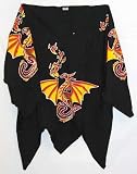 Top: Dragon Black Large Wiccan - B001EHLXIQ