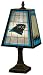Carolina Panthers 14 Inch Art Glass Lamp