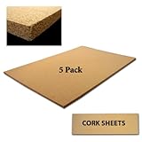Cork Sheets 24 x 36 Plain 5 Pack