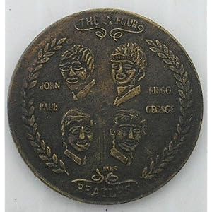 The Beatles Fab 4 Commemorative Coin 1964 Visit to USA