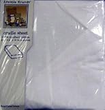 Fitted 100% Cotton 18 x 36 Cradle Sheet
