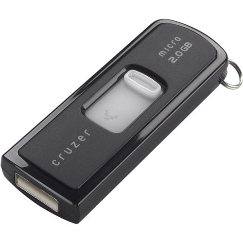 SanDisk 2 GB Cruzer Micro with U3 ( SDCZ6 2048 A10, Retail Package)