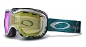Oakley A-Frame Diamond Blue w/Black Iridium Ski Goggles (01-989)