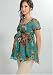 Women's Lauren Kiyomi Printed Silk Chiffon Top (Maternity) - More Colors Available