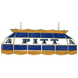 Trademark University of Pittsburgh Stained Glass 40-inch Tiffany Lamp