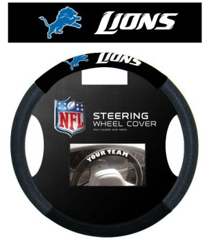 Detroit Lions NFL Mesh Steering Wheel Cover