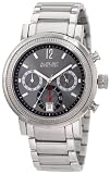 August Steiner Men039s ASA809BK Swiss Quartz Chronograph Date Watch on sale