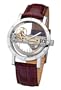 M. Johansson SougiaS - Reloj de caballero autom�tico, esqueleto completo, correa de piel color marr�n, caja de acero inoxidable