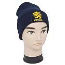 Mens Scotland Lion Design Embroidered Winter Beanie Hat