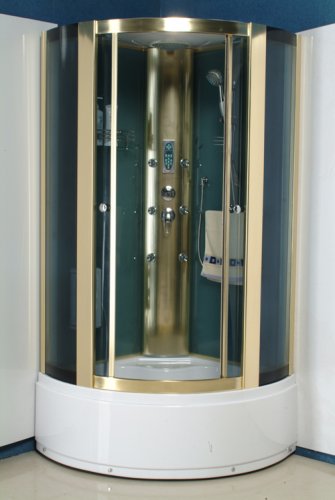 Buy Steam Room Shower Enclosure with Hand-held Shower, Ceiling Rainfall Shower Head & Lamp, Controller for Steam/radio/fan Etc, 6 Body Sprays, Foot Massage, Defogger and Much More #8831 (ella's Showers, Plumbing, Bathtubs Showers & Saunas, Showers, Steam Showers)