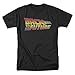 Back To The Future - Logo T-Shirt Size Black, L