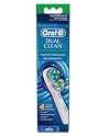 Braun Oral-B Dual Clean Replacement Toothbrush Heads 4 Pack