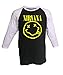 Artix Nirvana American Grunge Rock Unisex Fine Jersey Raglan Tee Medium Black
