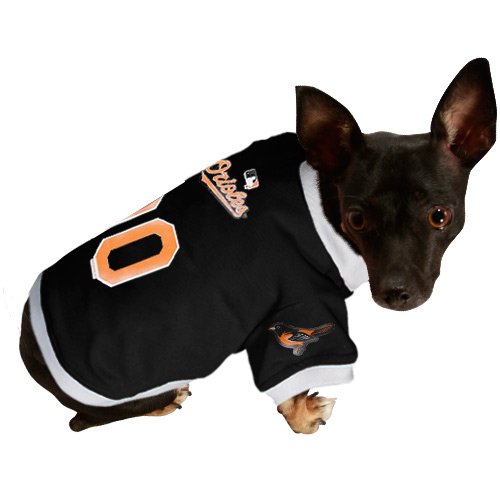 Baltimore Orioles Black Mesh Pet Jersey (X-Large)