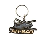 AH-64D Graphic PVC Keychain