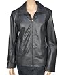 Damen Lammnappa Lederjacke anthrazit- schwarz, Artikel Tiarella