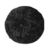 100% Polyester Irridescent w95% Feather, 5% Down Fill Deco Pillow 16x16 Black 1 Piece... by 
