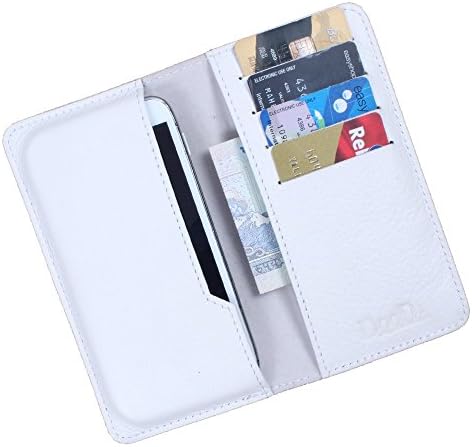 DooDa Genuine Real Leather Wallet Case Cover With Card Slots For HTC One M8