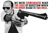 Unique Hunter S Thompson  Fear And Loathing  Canvas Pop Art Print A1 size (23½ x 33)