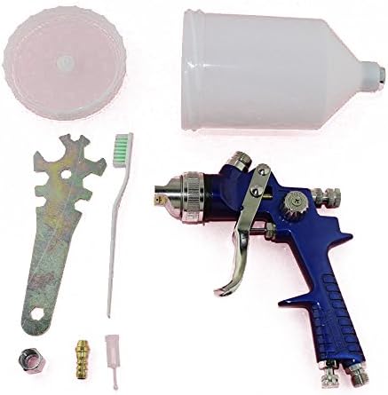 ABESTAIR New 1.4mm HVLP Gravity Feed Spray Gun Auto Paint Basecoat Clearcoat 600CC CUP