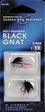 South Bend Fishing Lures Black Gnat 2 Pack (Size 12 14)
