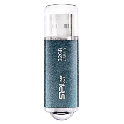 シリコンパワー USB3.0フラッシュメモリ 32GB Marvel M01 アイシーブルー SP032GBUF3M01V1B