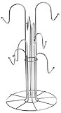Premier Housewares 4 mm Chrome Wire 8-Cup Mug Tree