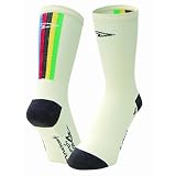 (ディフィート)DeFeet Wｌｿｯｸｽ ﾊｲﾄｯﾌﾟ ﾚｲﾝﾎﾞｰ柄 D2040
