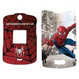 Fits Motorola RAZR v3 v3c v3m v3i v3t v3a Cell Phone Snap on Protector Faceplate Cover Housing Case - Spiderman Movie 3 002