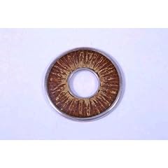 Charlotte Scheibe braun/Feingold 20mm 91-101161-braunFG