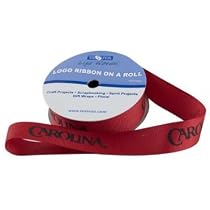 Set of 12 Ribbon on a Roll - 7/8" Wide - 3 Yards - South Carolina Fighting Gamecocks NCAA College Athletics
