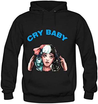 Fgoods Men's Short Sleeve Cry Baby Melanie Martinez Logo Hoodies M Black