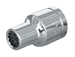 Shallow Socket 12 Point Crv - 1/2-Inch Drive x 3/8-Inch