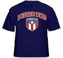 International Soccer Shirts - Puerto Rico Crest T-Shirt (Mens) #70
