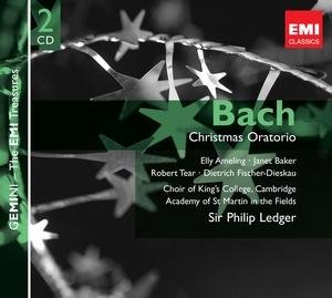 CD-Charts  Third Party New : Christmas Oratorio (Ameling, Baker, Tear, Fischer-Dieskau, King's College Choir, Academy of St Martin in the Fields, Sir Philip Ledger)