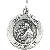 Sterling Silver St. Anthony Medal