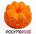 Polymerose Silicone BUNDT Fluted Pan or tube pan Mold 8 Cups, 8.5