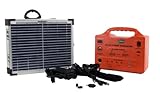 NEW Solar Powered Generator Two 10 Watt Solar Panel w Car DC/AC & USB Outlets