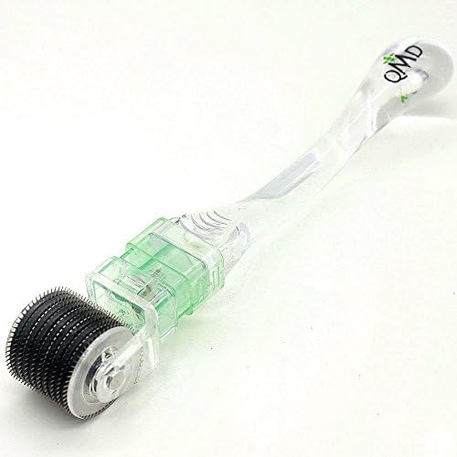 Face Derma Skin Beauty (1.0) Roller also for Hands, Lips and Neck. Best Home Treatment for Acne Scars, Stretch Marks, Wrinkles and Cellulite + Cup+ Case + eBook