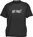 got rings? Men's Tee Shirt in 12 colors Small thru 6XL