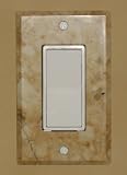 Crema Cappuccino Marble , Decora/GFI Switch Plate Cover