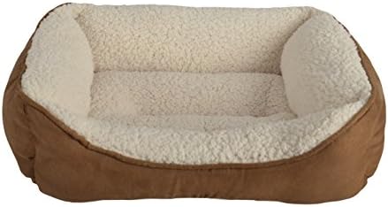 Pet Spaces Everyday Rectangular Cuddler, 17 x 21 x 7"