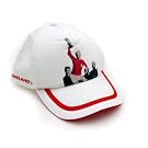 Clearance - White England World Cup Baseball Cap with Adjustable Strap