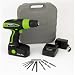 Kawasaki 840051 Black 19.2-Volt 20-Piece Cordless Drill Kit